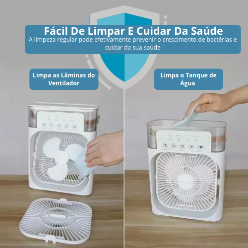 Ventilador de ar condicionado portátil