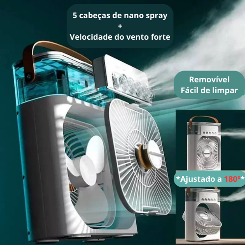 Ventilador de ar condicionado portátil