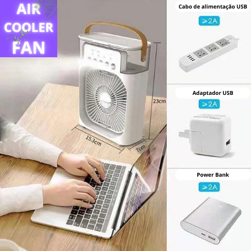 Ventilador de ar condicionado portátil