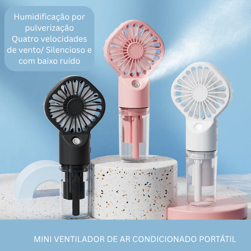 MINI ventilador de ar condicionado portatil